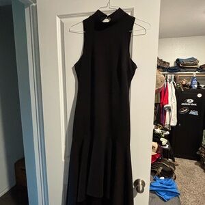 Elegant Black Sleeveless Dress